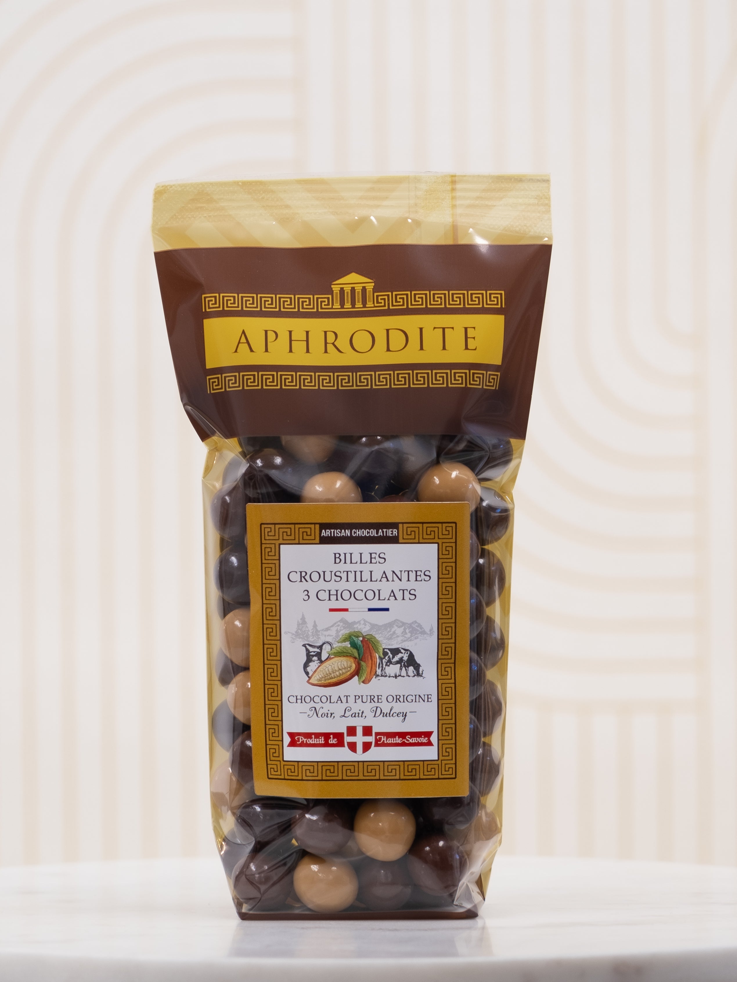 Billes de céréales chocolat noir, lait, Dulcey-0