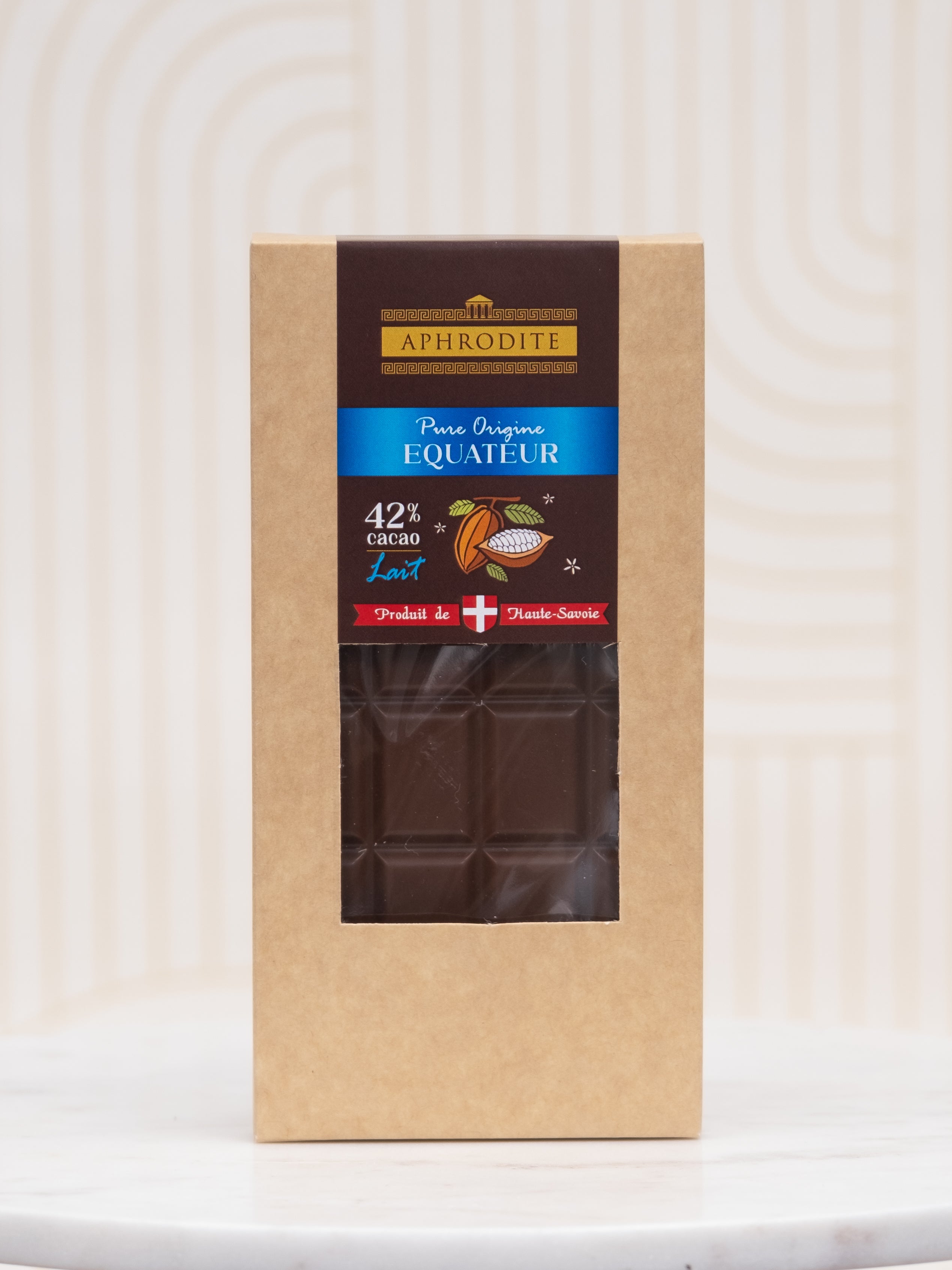 Tablette chocolat au Lait pure origine Équateur 42%-0
