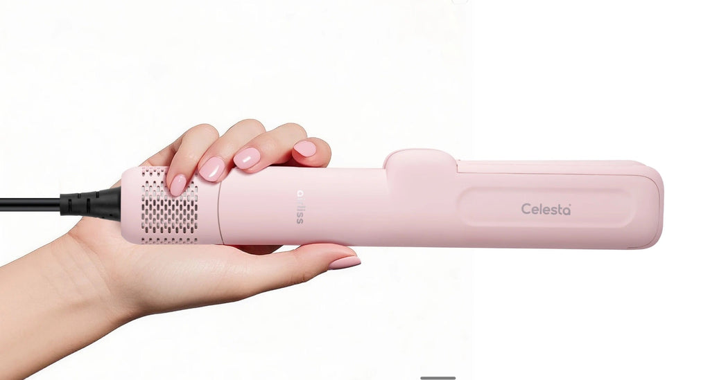 Airliss 2 in 1 Hair Straightener Celesta Rose