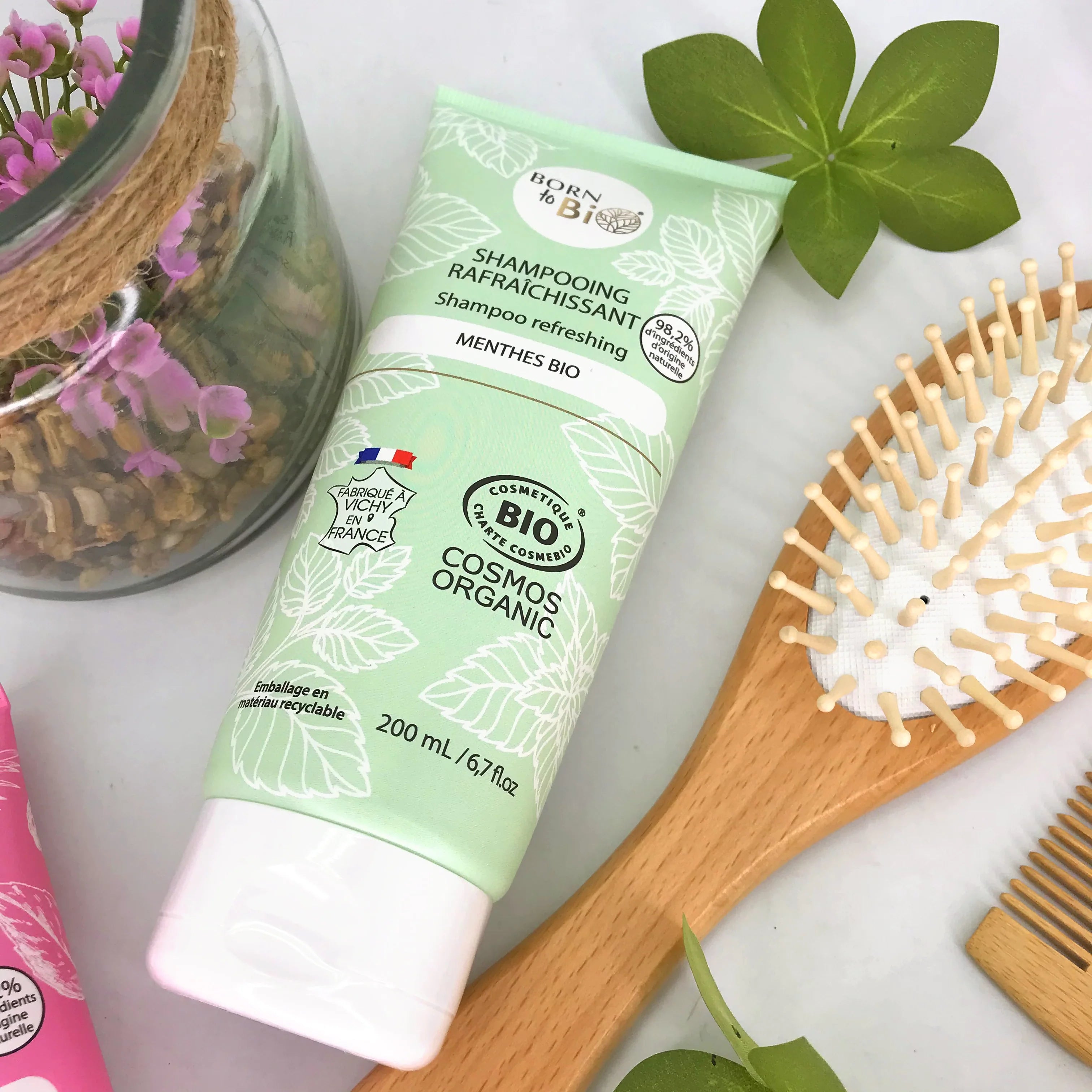 Refreshing Spearmint Shampoo - Certified Organic-2