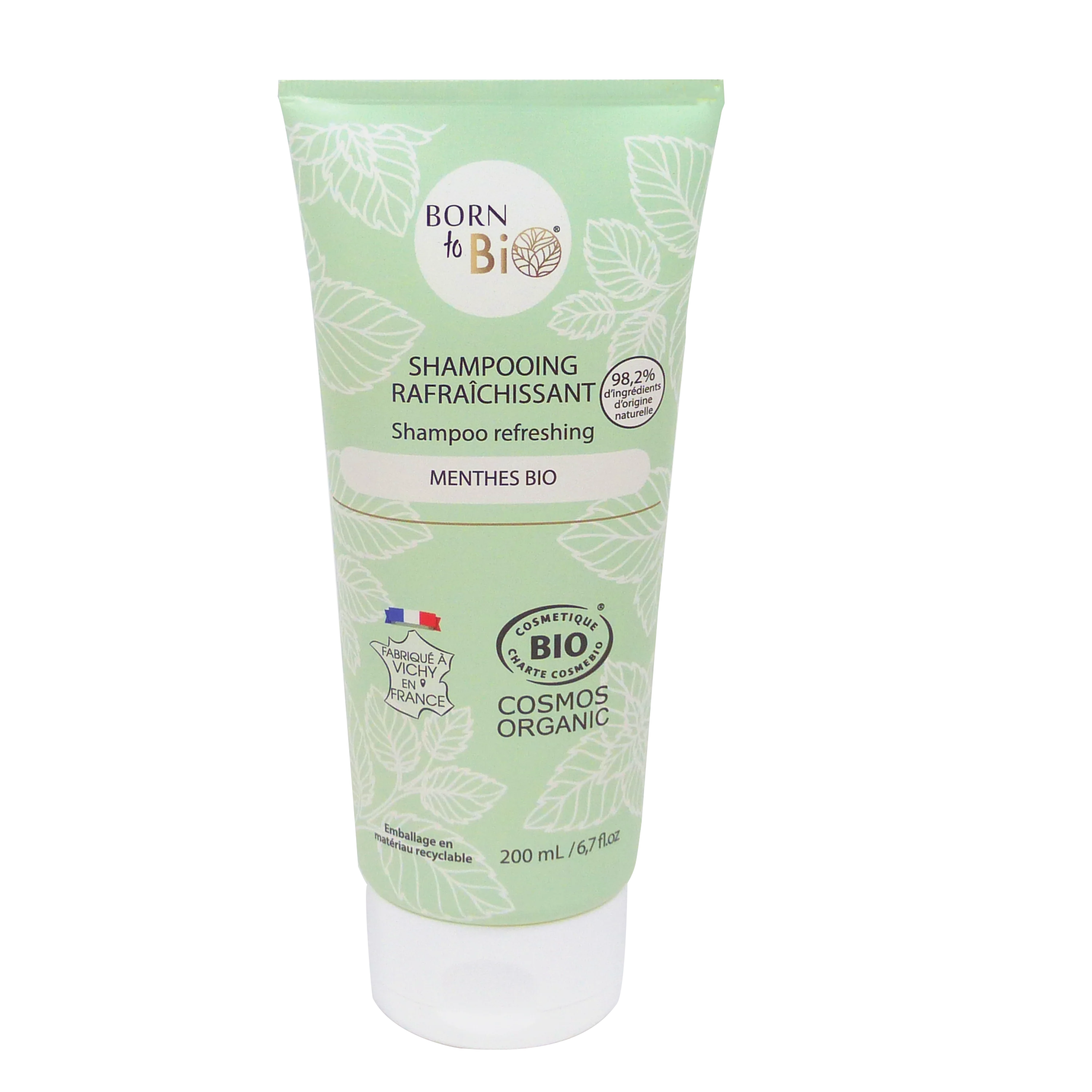 Refreshing Spearmint Shampoo - Certified Organic-0